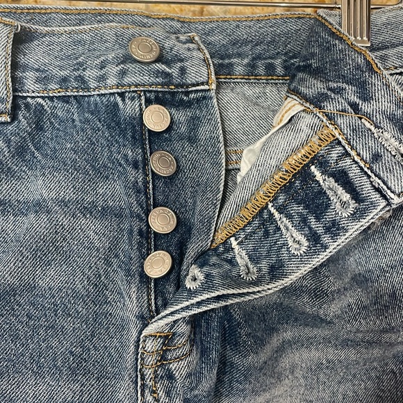 Women's Pacsun High Rise Straight Denim Jeans, Size 25 - Picture 11 of 16